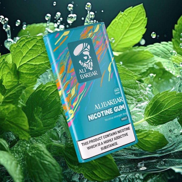 Vape Azerbaijan - Alibarbar Nicotine Gum Mint 4PP2101