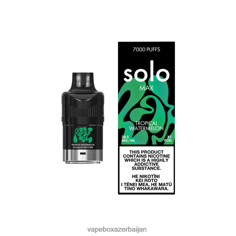 Vape Box Azerbaijan - Solo MAX Pod Tropical Watermelon B4RBF82