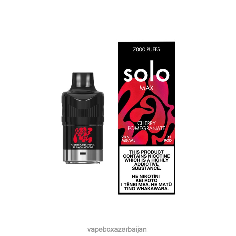 Vape Smoke - Solo MAX Pod Cherry Pomegranate B4RBF83