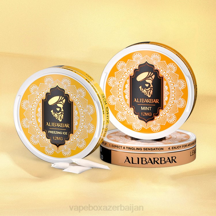 Vape Box Azerbaijan - Alibarbar Nicotine Pouches Cherry Pomegranate 4PP282