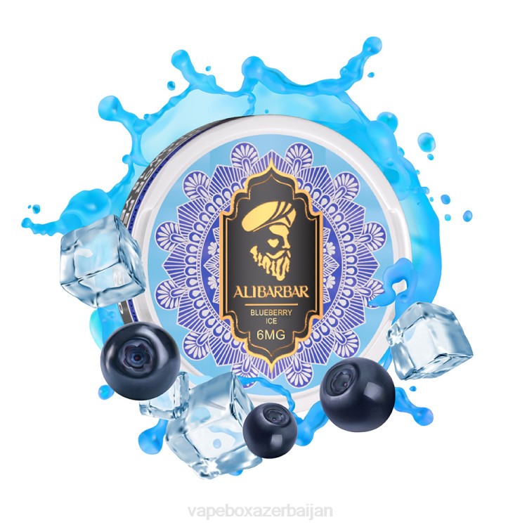 Vape Smoke - Alibarbar Nicotine Pouches Strawberry Watermelon Ice 4PP293