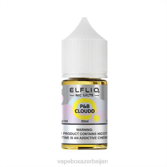 Vape Azerbaijan - ELFBAR ELFLIQ nic salt 30ml P&B CLOUDD 2Z8221