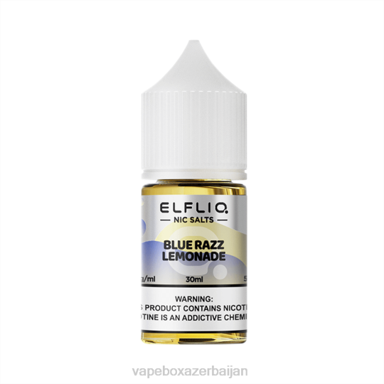 Vape Baku - ELFBAR ELFLIQ nic salt 30ml BLUE RAZZ LEMONADE 2Z8210