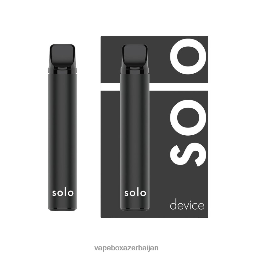 E-Juice Vape - Solo Pod Device Black B4RBF49