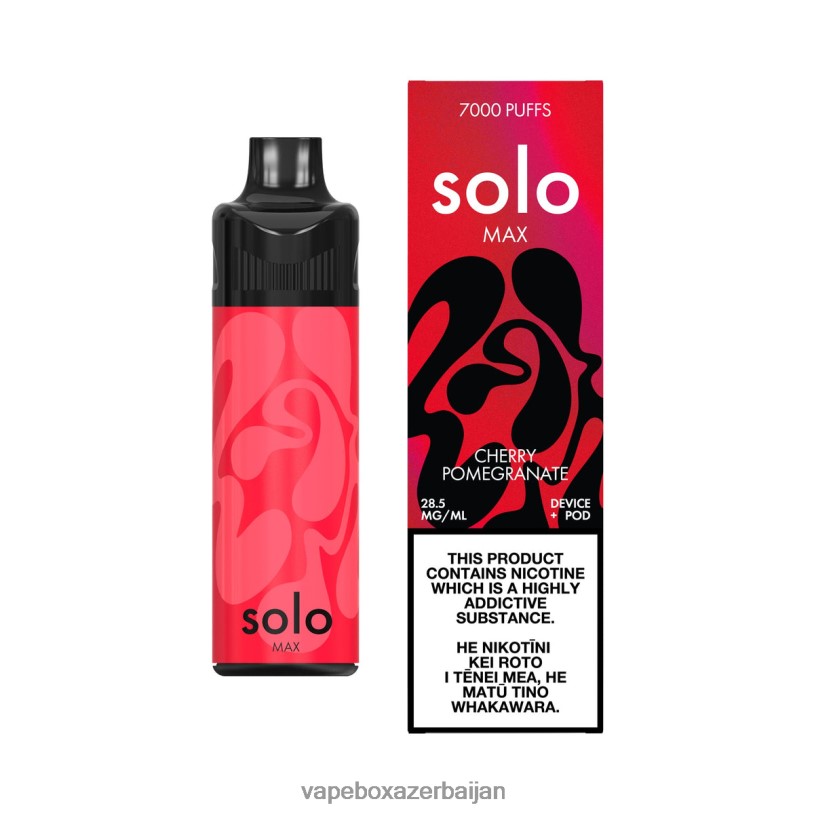 Vape Azerbaijan - Solo MAX Pod Kit Cherry Pomegranate B4RBF66