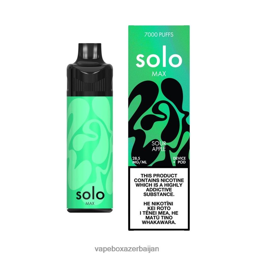 Vape Baku - Solo MAX Pod Kit Sour Apple B4RBF70
