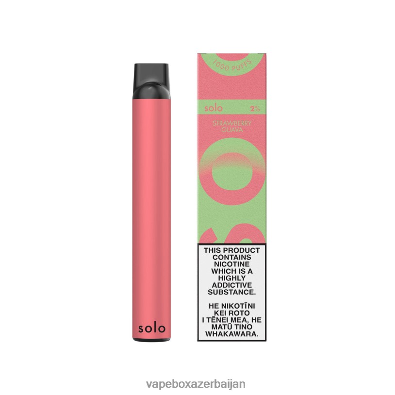 Vape Azerbaijan - Solo Disposable Vape Paradise Collection Strawberry Guava B4RBF21