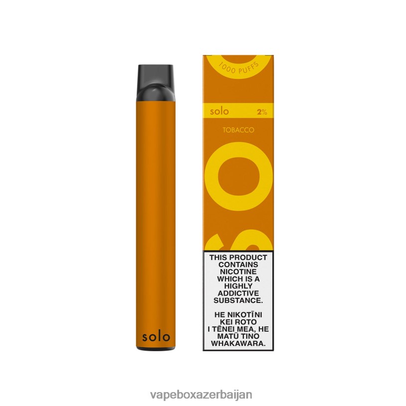 Vape Box Azerbaijan - Solo Disposable Vape Tobacco B4RBF17