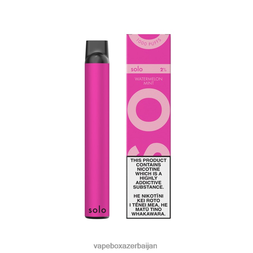 Vape Box Azerbaijan - Solo Disposable Vape Watermelon Mint B4RBF2