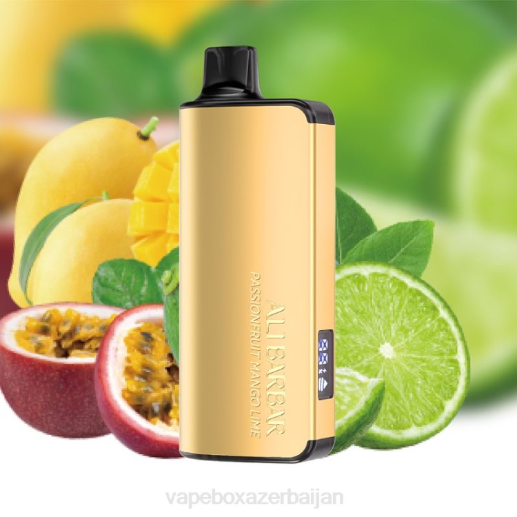 E-Juice Vape - Alibarbar Ingot 20000 Disposable Vape Passionfruit Mango Lime 4PP239