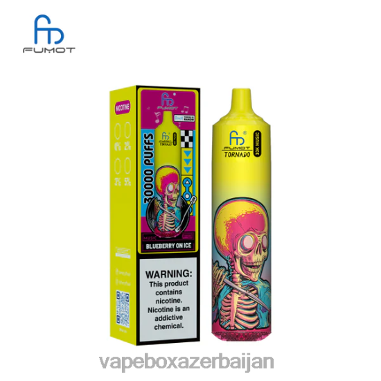 E-Juice Vape - Fumot Tornado 30K Music Blueberry On Ice NNJ6N4