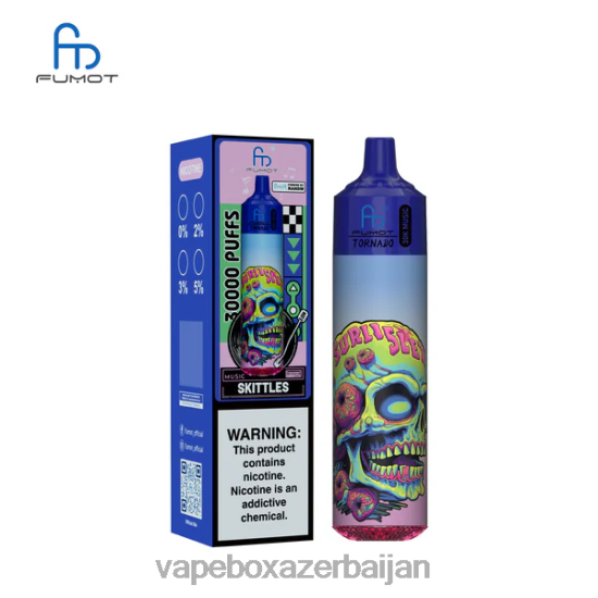 E-Juice Vape - Fumot Tornado 30K Music Skittles NNJ6N24