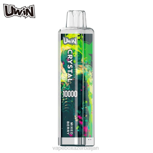 E-Juice Vape - UWIN CRYSTAL 10000 DISPOSABLE VAPE Mixed Berry 4PNJ379