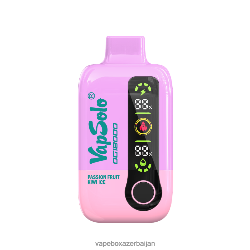 E-Juice Vape - VapSolo DG18000 Passion Fruit Kiwi Ice FJ6464