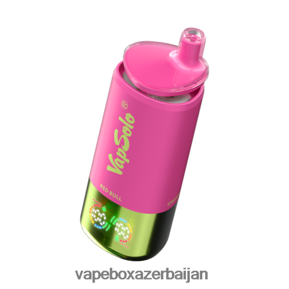 E-Juice Vape - VapSolo Triple 30000 Puffs 0280629 Watermelon Ice & Red Bull & Strawberry Kiwi