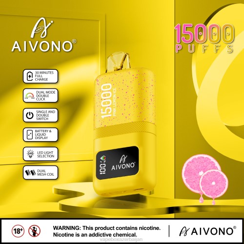 Vape Azerbaijan - Aivono AIM magic 15000 Pink Lemon Ice 4PNJ61