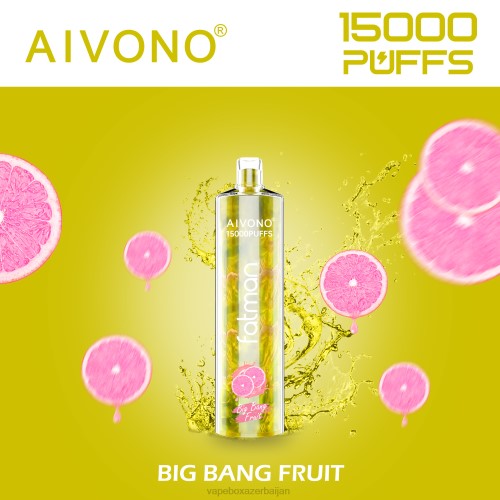 Vape Azerbaijan - Aivono FATMAN 15000 Big Bang Fruit 4PNJ16
