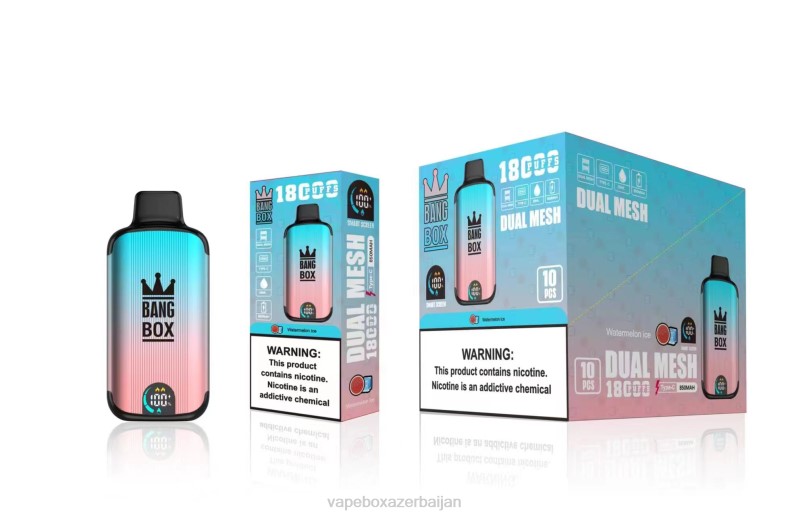 Vape Azerbaijan - Bang Box 18000 puffs Watermelon Ice 20B696