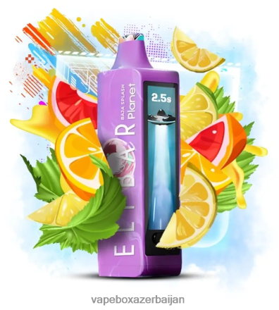 Vape Azerbaijan - Elf Bar Planet 25000 Baja Splash X2Z82026