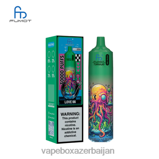 Vape Azerbaijan - Fumot Tornado 30K Music Love 66 NNJ6N16
