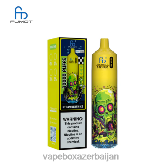 Vape Azerbaijan - Fumot Tornado 30K Music Strawberry Ice NNJ6N26