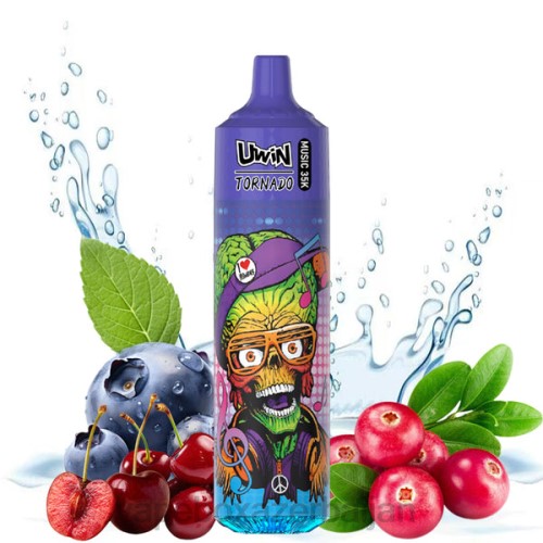 Vape Azerbaijan - UWIN CRYSTAL 35K DISPOSABLE VAPE Blueberry Cherry Cranberry 4PNJ391