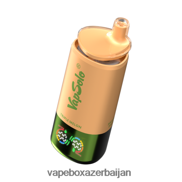 Vape Azerbaijan - VapSolo Triple 30000 Puffs 0280626 Strawberry Raspberry & Triple Melon & Sour Mango Pineapple
