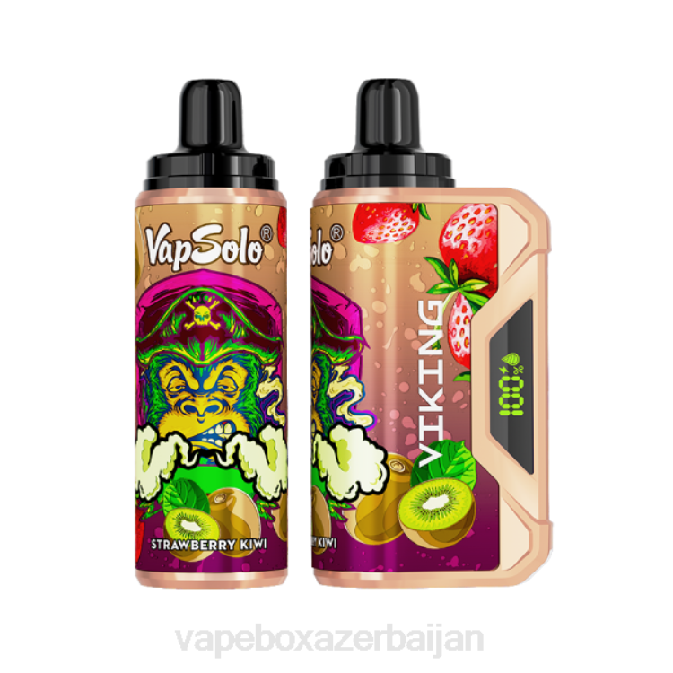 Vape Azerbaijan - Vapsolo VIKING Disposable Vape Strawberry Kiwi 4PP2156