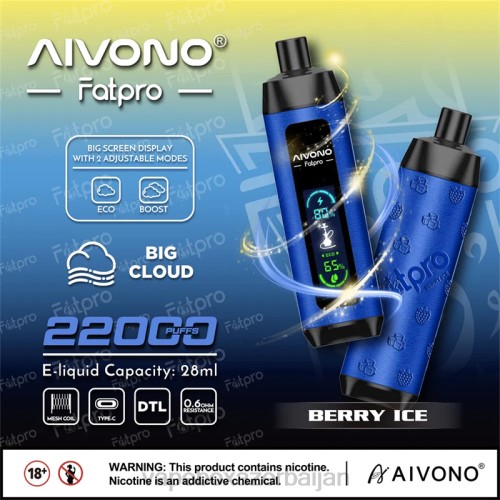 Vape Baku - Aivono Fatpro 22000 Berry Ice 4PNJ10