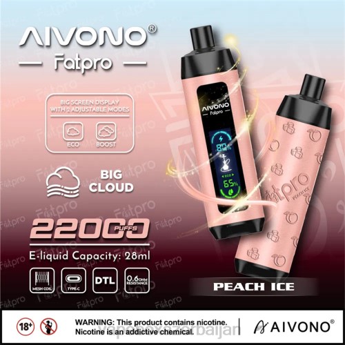 Vape Baku - Aivono Fatpro 22000 Peach Ice 4PNJ5