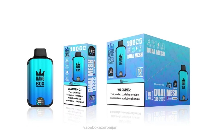 Vape Baku - Bang Box 18000 puffs Blueberry Ice 20B690