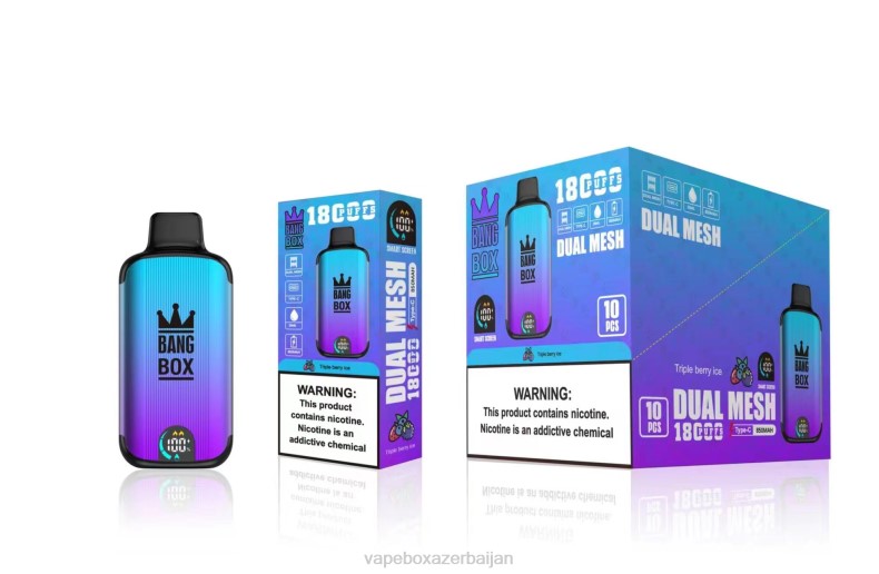 Vape Baku - Bang Box 18000 puffs Triple Berry Ice 20B695