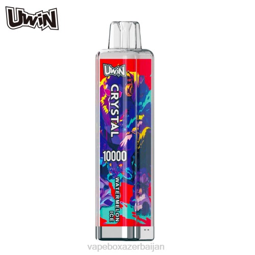 Vape Baku - UWIN CRYSTAL 10000 DISPOSABLE VAPE Watermelon Ice 4PNJ370