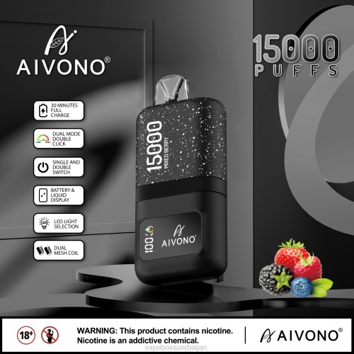Vape Box Azerbaijan - Aivono AIM magic 15000 Mixed Berry 4PNJ67