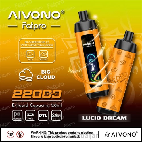 Vape Box Azerbaijan - Aivono Fatpro 22000 Lucid Dream 4PNJ7