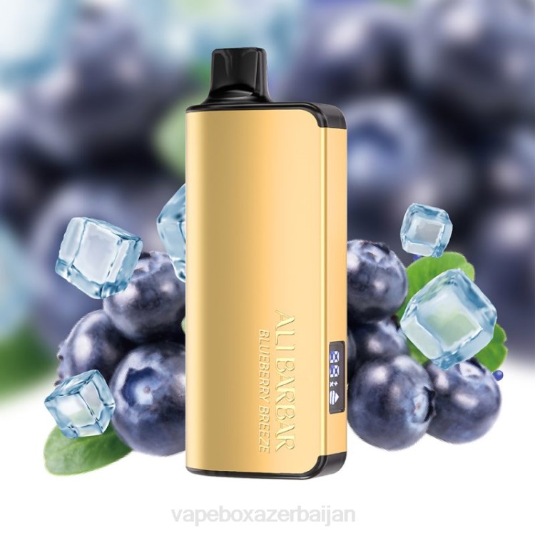 Vape Box Azerbaijan - Alibarbar Ingot 20000 Disposable Vape Blueberry Breeze 4PP232