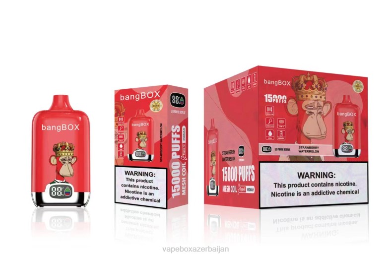 Vape Box Azerbaijan - Bang Box 15000 Puffs Strawberry Watermelon 20B647