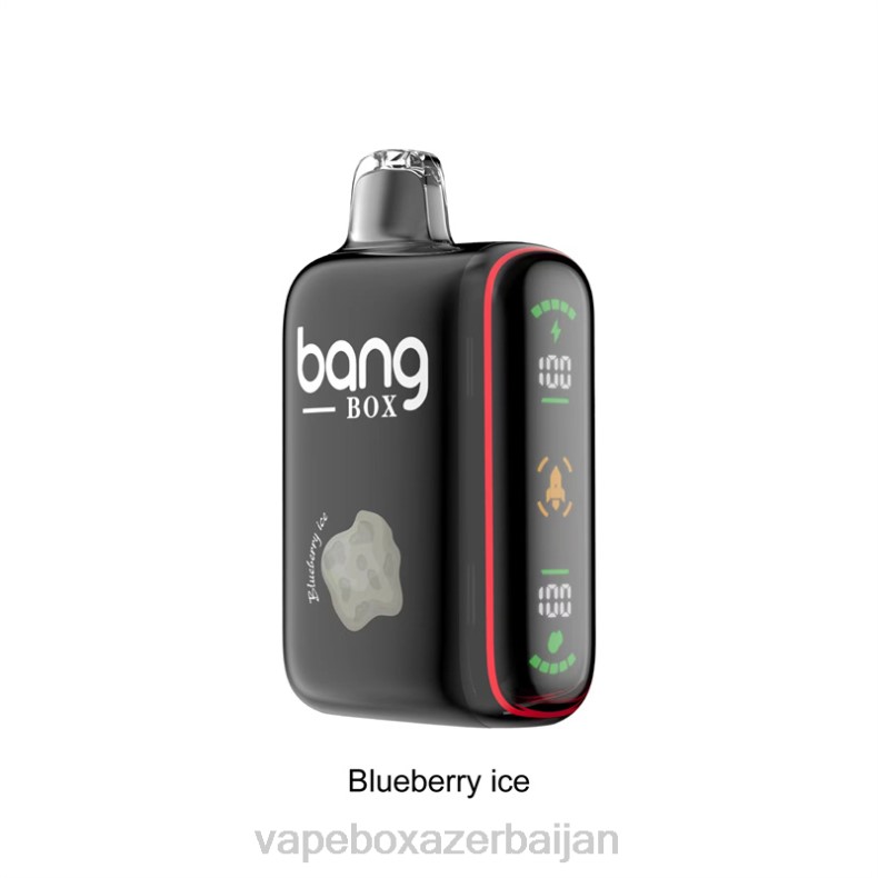 Vape Box Azerbaijan - Bang Box 9000-18000 Puffs Intelligent Power Display Blueberry Ice 20B632