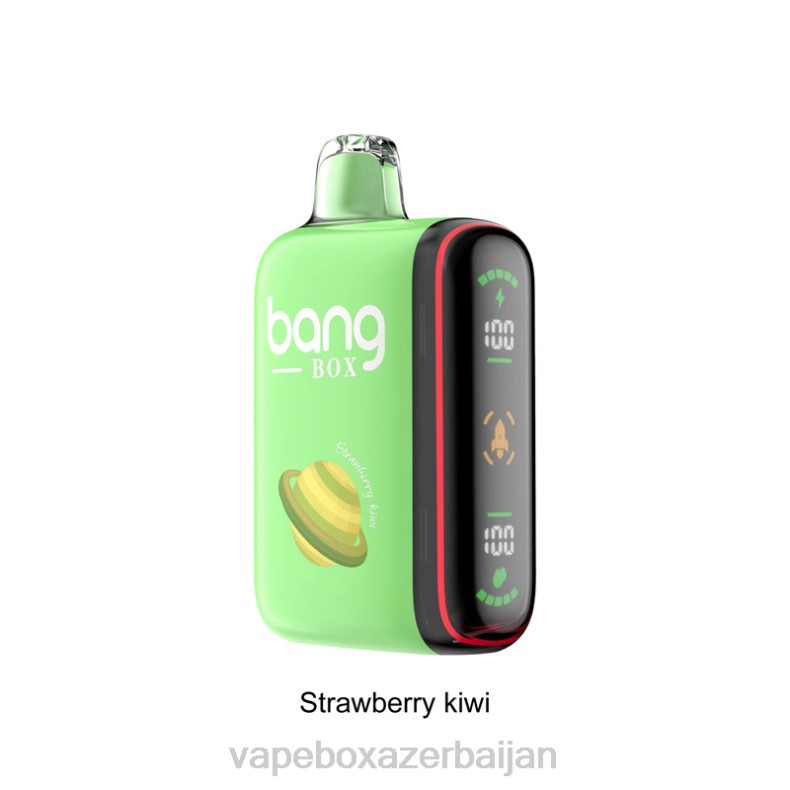 Vape Box Azerbaijan - Bang Box 9000-18000 Puffs Intelligent Power Display Strawberry Kiwi 20B627