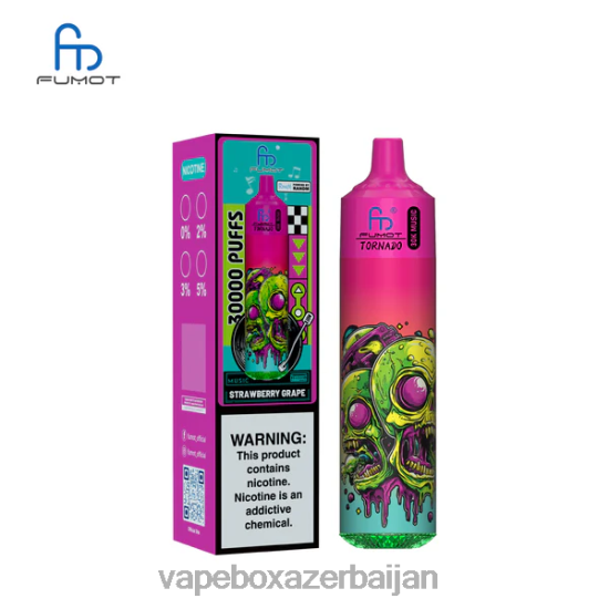 Vape Box Azerbaijan - Fumot Tornado 30K Music Strawberry Grape NNJ6N27