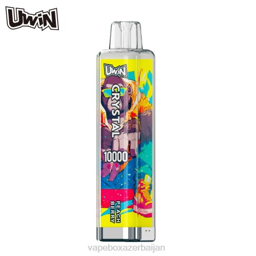 Vape Box Azerbaijan - UWIN CRYSTAL 10000 DISPOSABLE VAPE Peach Berry 4PNJ377