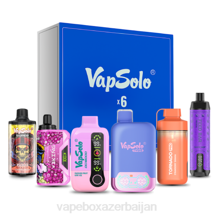 Vape Box Azerbaijan - Vapsolo Surprise Box Set Random Flavors 4PP2137