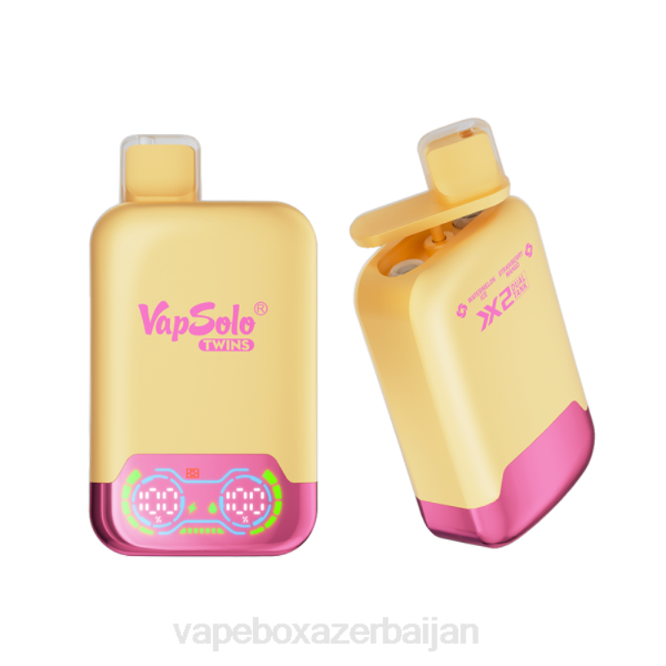 Vape Box Azerbaijan - Vapsolo TWINS Disposable Vape Watermelon Ice & Strawberry Mango 4PP2147
