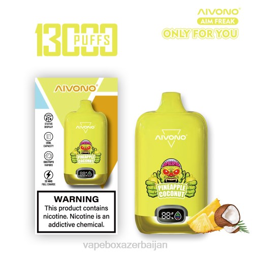 Vape Smoke - Aivono AIM FREAK 13000 Pineapple Coconut 4PNJ248