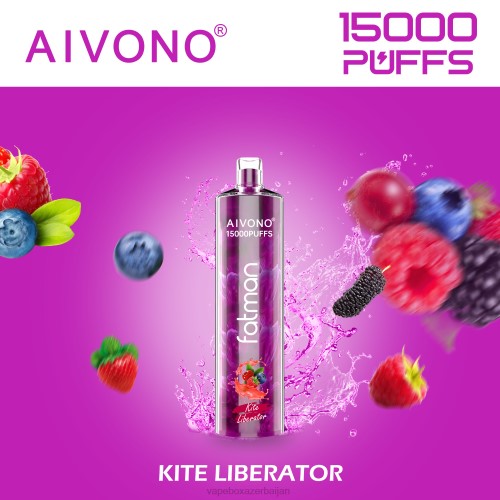 Vape Smoke - Aivono FATMAN 15000 Kite Liberator 4PNJ13