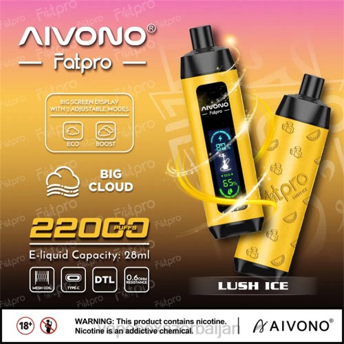 Vape Smoke - Aivono Fatpro 22000 Lush Ice 4PNJ3