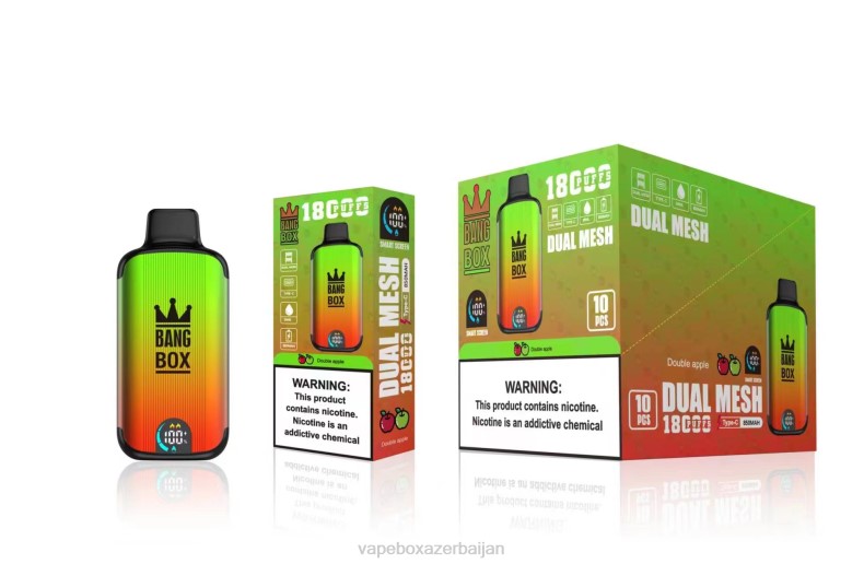 Vape Smoke - Bang Box 18000 puffs Double Apple 20B693