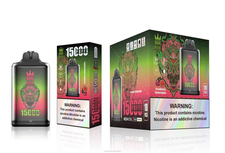 Vape Smoke - Bang Box S1-15000 Puffs Strawberry Watermelon 20B6103