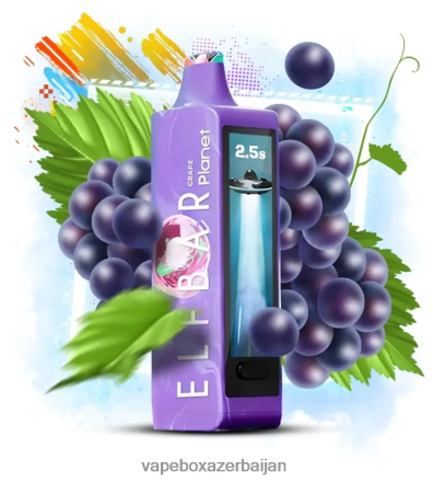 Vape Smoke - Elf Bar Planet 25000 Grape X2Z82013