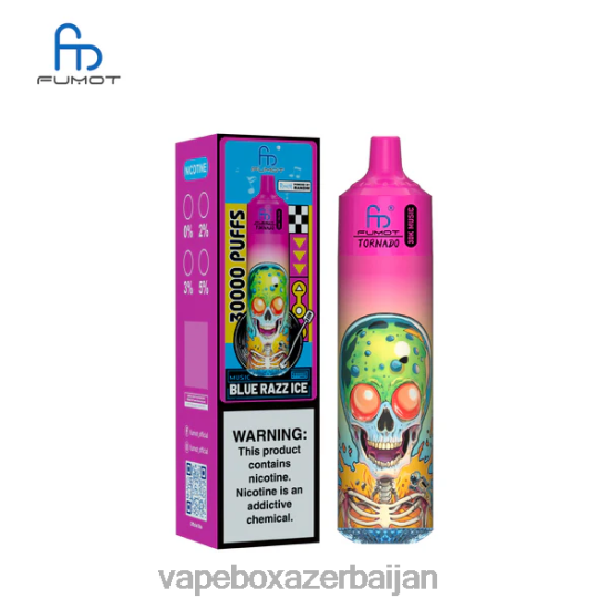 Vape Smoke - Fumot Tornado 30K Music Blue Razz Ice NNJ6N3